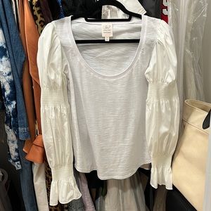 Cinq a Sept Libby Puff Sleeve Top